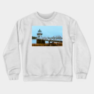 Doubling Point Lighthouse Maine Crewneck Sweatshirt